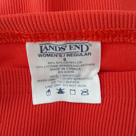 VTG 90s Y2K high neck rise orange bikini - Picture 8 of 15